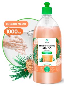 Мыло жидкое хозяйственное с маслом кедра (флакон 1000 мл)