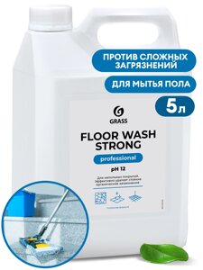 Щелочное средство для мытья пола "Floor wash strong"канистра 5,6 кг)