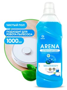 Средство с полирующим эффектом для пола "Arena Водяная лилия"канистра 1 л)