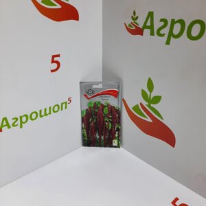 Амарант Красный. 0,1 г. Великолепный, очень яркий акцент в Вашем саду. Растение образует мощный куст высотой 80 см