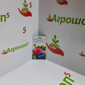 Томат Новичок розовый. 0,2 г. Низкорослый розовый среднеплодный томат-сливка для открытого грунта