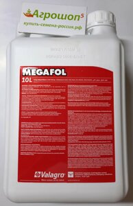 Мегафол | Megafol. 10 л. Valagro. Сложное удобрение для работы по листу: стимулятор роста + антистресс.