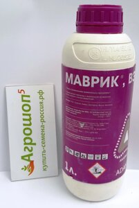 Маврик, ВЭ. 1 л. Пиретроидный инсектицид, акарицид. Быстрое контактное, продолжительное защитное действие