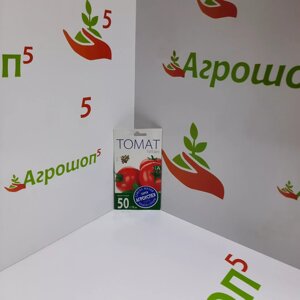 Томат Титан. 0,2 г. Низкорослый среднепоздний красный салатный томат для открытого грунта