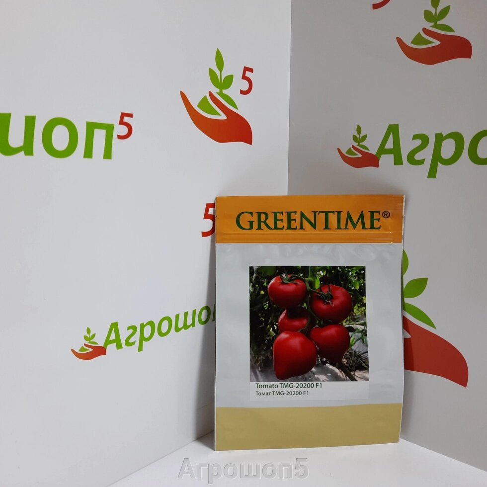 Томат TMG-20200 F1. 250 семян. Greentime. Очень ранний красный крупноплодный индетерминантный «носатый» томат для теплиц от компании Агрошоп5 - фото 1