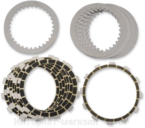 306-90-20082 Комплект дисков сцепления Barnett Carbon Clutch Kit Yamaha VMX12 V-Max 85-07 от компании Интернет-магазин "Scrat" - фото 1