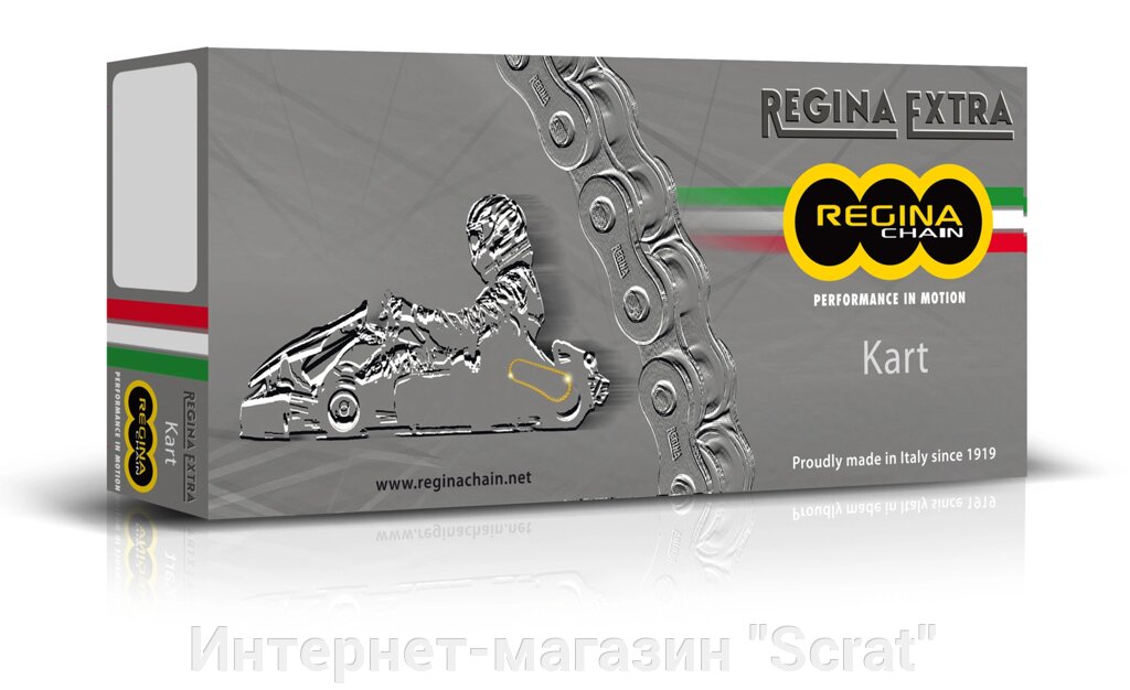 428HK-58 Цепь для картинга  428 / 58 (126HK/037), REGINA KART от компании Интернет-магазин "Scrat" - фото 1