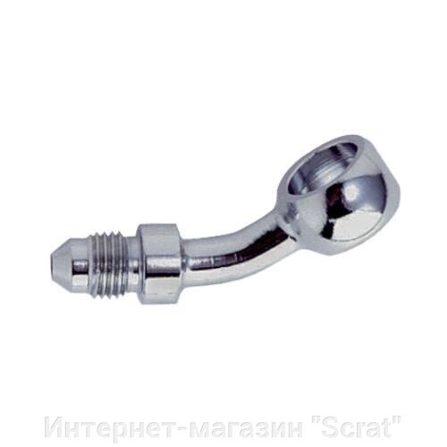 593-03CH адаптер банджо 20* под фитинг AN3 (хром) Goodridge от компании Интернет-магазин "Scrat" - фото 1