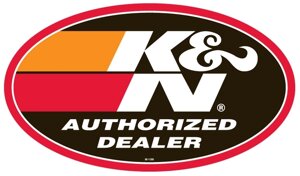 89-11595 наклейка K&N autorized dealer