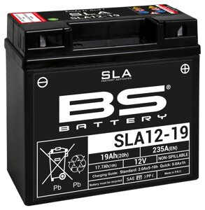 Аккумулятор SLA12-19/YT19BL-BS SLA