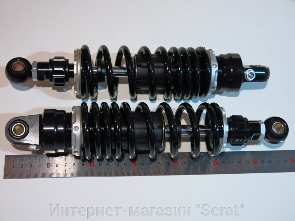 Амортизаторы JSMT Чёрные 300 мм от компании Интернет-магазин "Scrat" - фото 1