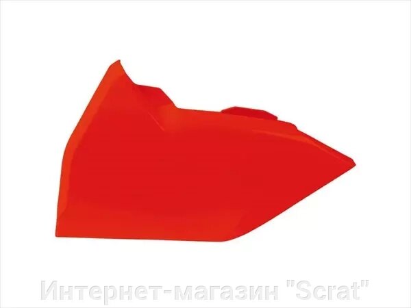 Боковина воздушного фильтра левая SX125-150/SXF250-450 16-18 # EXC/EXCF250-500 17-19 оранжевый неон от компании Интернет-магазин "Scrat" - фото 1