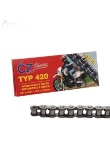 Цепь для мотоцикла CZ Chains 420 Basic - 100