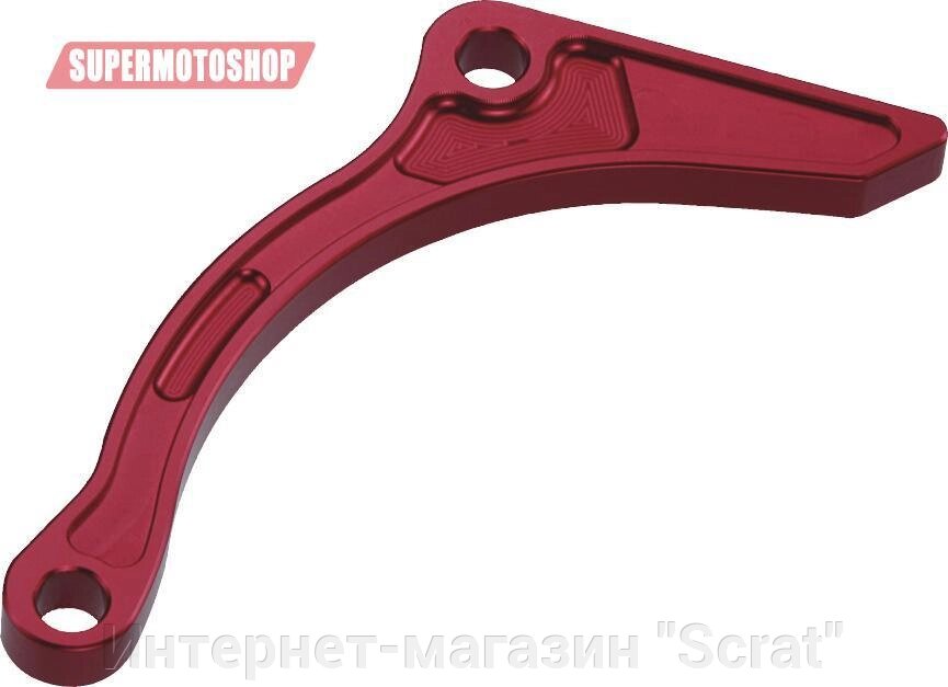 CS-01 Red Защита передней звезды/картера мотоцикла CRF150R, красный от компании Интернет-магазин "Scrat" - фото 1