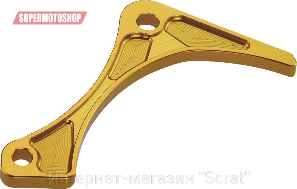 CS-06 Gold Защита передней звезды/картера мотоцикла RMZ250, золотой от компании Интернет-магазин "Scrat" - фото 1