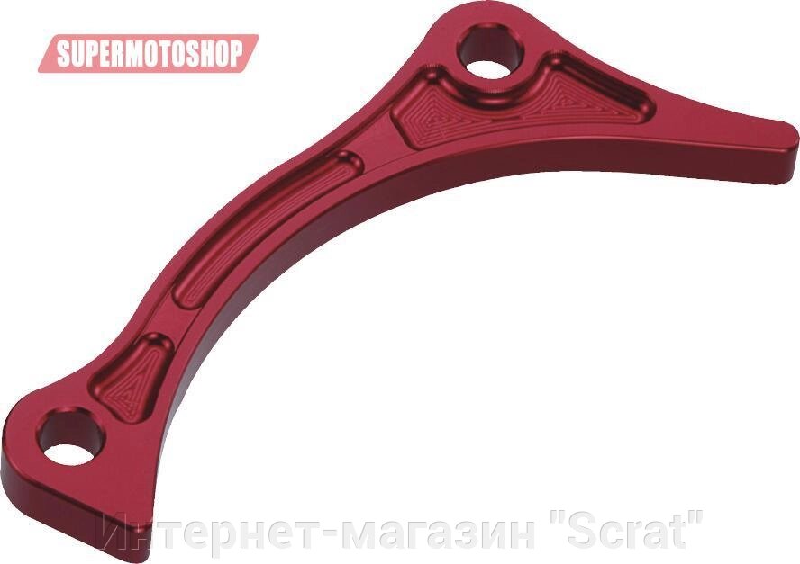 CS-10 Red Защита передней звезды/картера мотоцикла CRF450R 08, красный от компании Интернет-магазин "Scrat" - фото 1