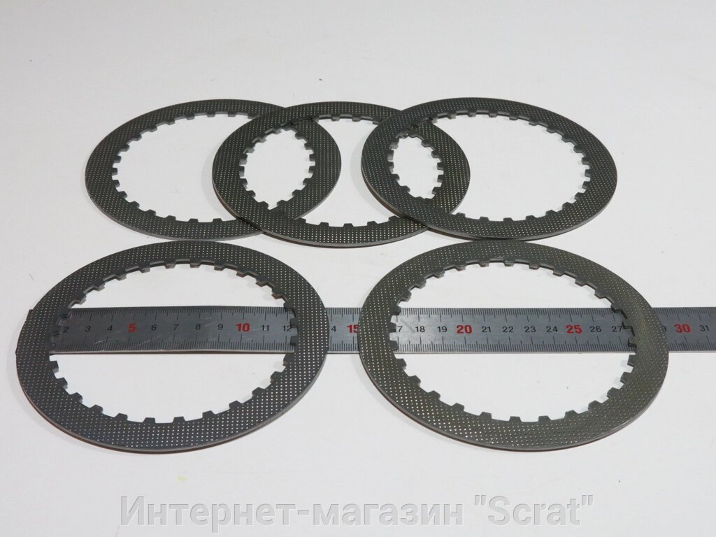 Диски сцепления 6/6+1 Honda CB750F 1991-2003  D112/140mm s2.0/3.3 12t от компании Интернет-магазин "Scrat" - фото 1