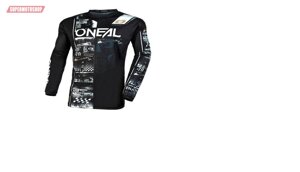 Джерси Oneal 2023 Element Attack Black / White M