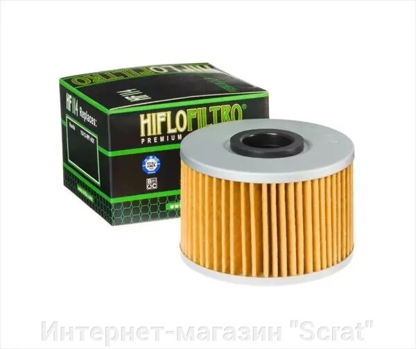 Фильтр масляный HF114 от компании Интернет-магазин "Scrat" - фото 1