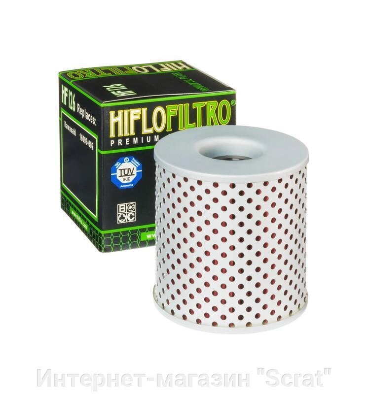Фильтр масляный HF126 от компании Интернет-магазин "Scrat" - фото 1