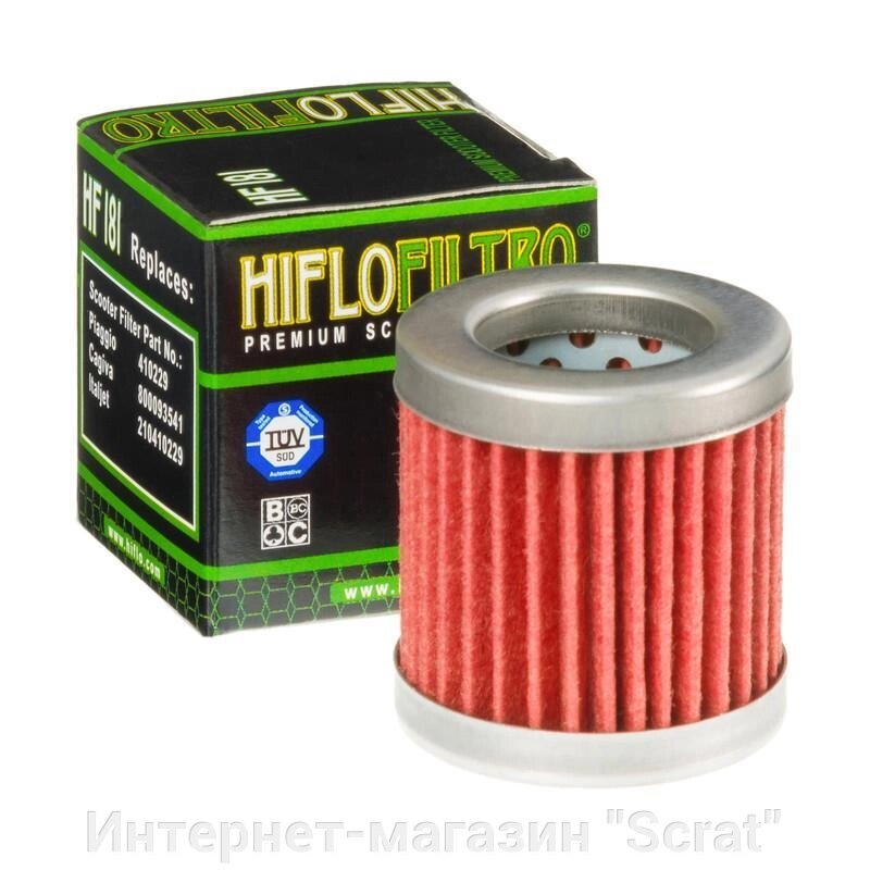 Фильтр масляный HF181 от компании Интернет-магазин "Scrat" - фото 1