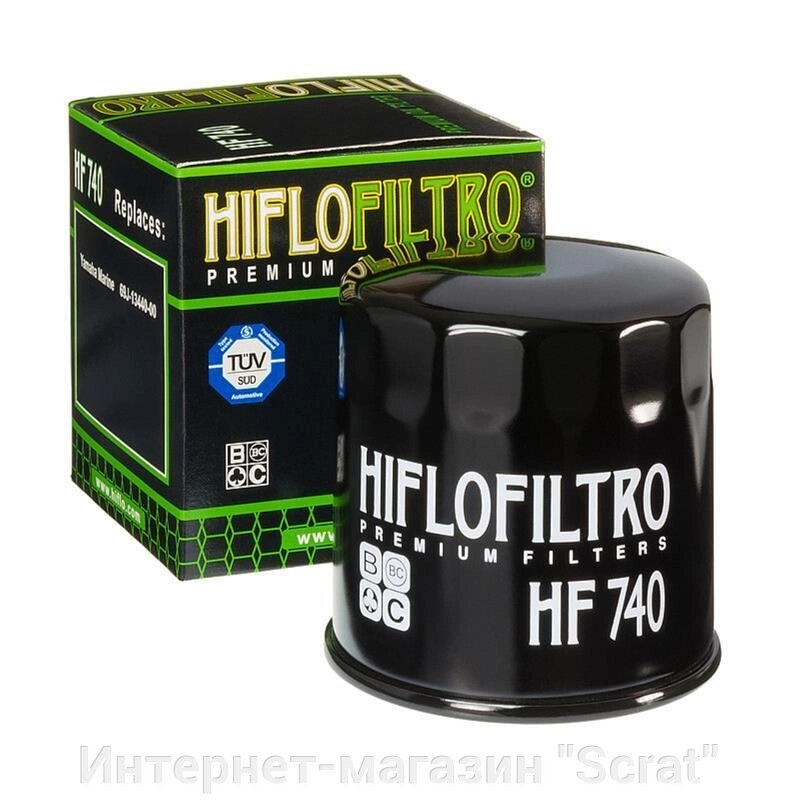 Фильтр масляный HF740 от компании Интернет-магазин "Scrat" - фото 1