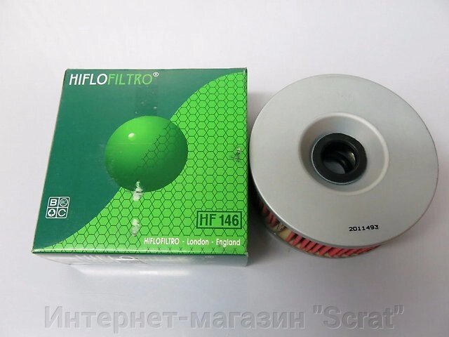 Фильтр масляный Hiflo HF 146 Yamaha V-max XS XJ XVZ от компании Интернет-магазин "Scrat" - фото 1