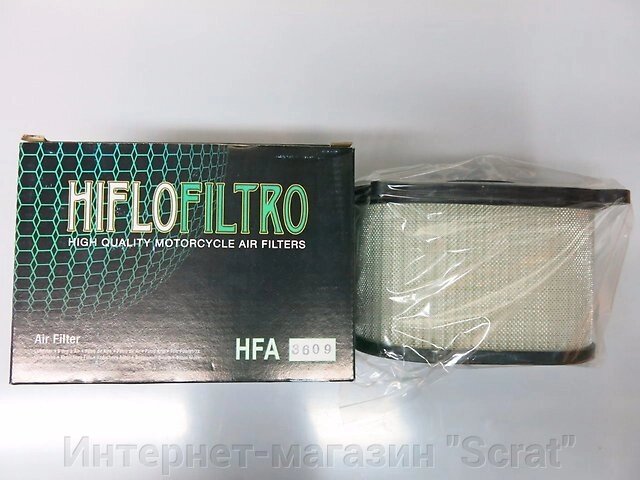 Фильтр воздушный Hiflo HFA 3609 Suzuki SV 400 от компании Интернет-магазин "Scrat" - фото 1
