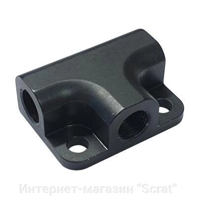 FOR824-10x1BLK Тройник мама M10x1 прямой конус, алюминий от компании Интернет-магазин "Scrat" - фото 1