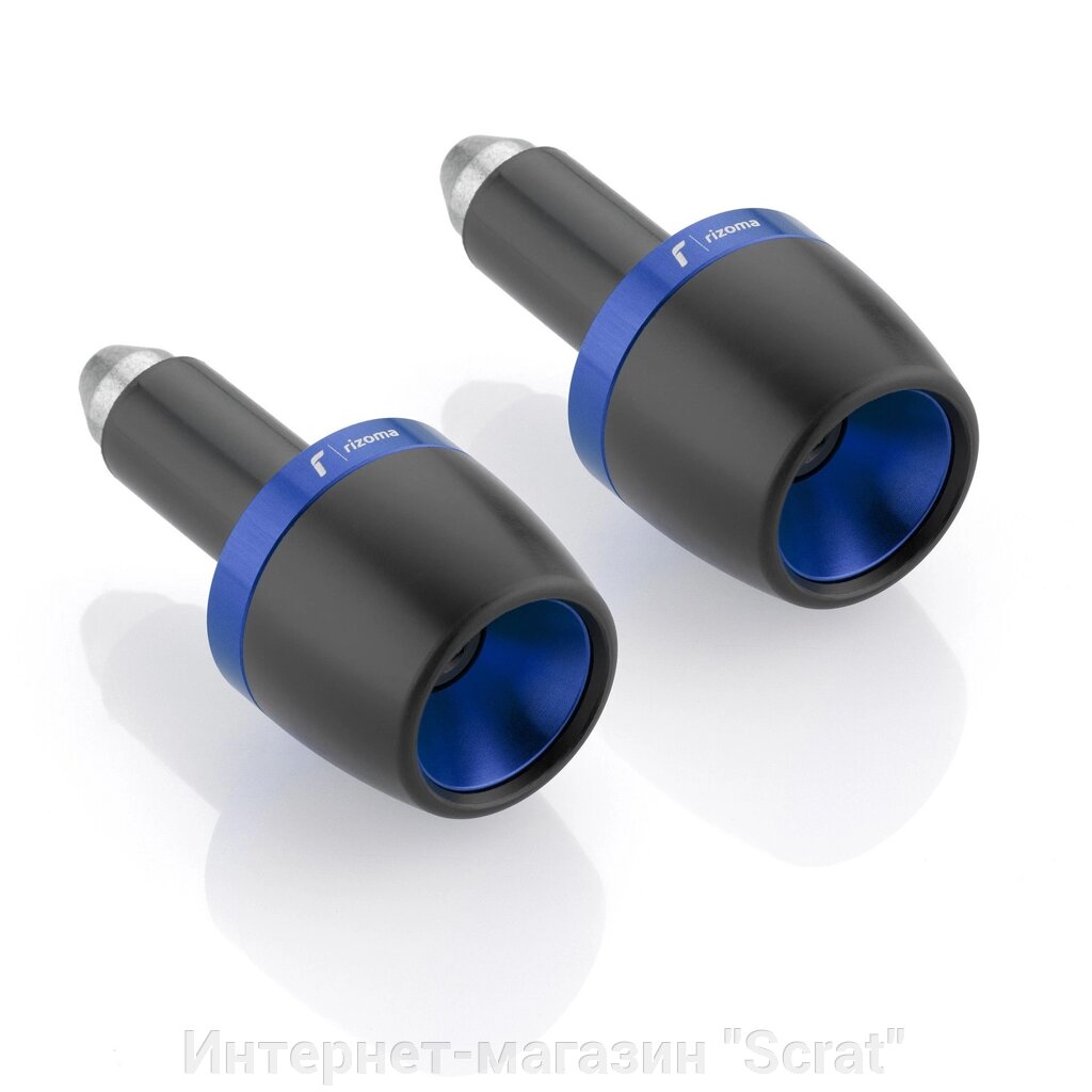 Грузики руля Rizoma MA532U синие от компании Интернет-магазин "Scrat" - фото 1