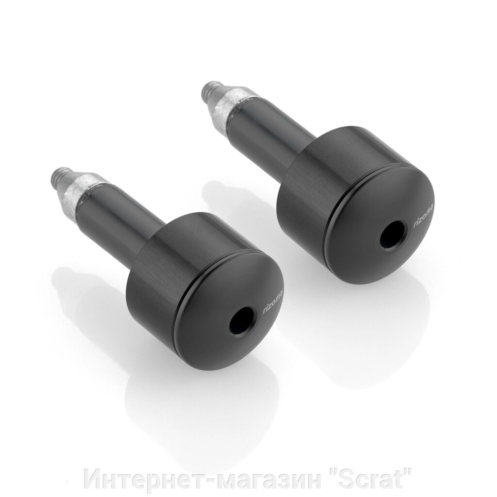 Грузики руля Rizoma MA533B черные от компании Интернет-магазин "Scrat" - фото 1