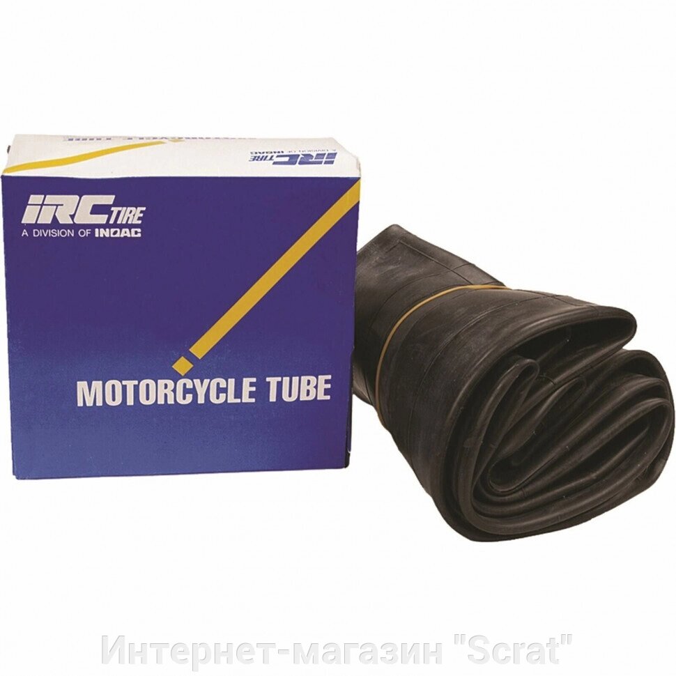 Камера IRC 18" 4.00/4.50, 4.60/5.10, 110/90, 110/100, 120/80, 120/90-18 TR-4 Butyl от компании Интернет-магазин "Scrat" - фото 1