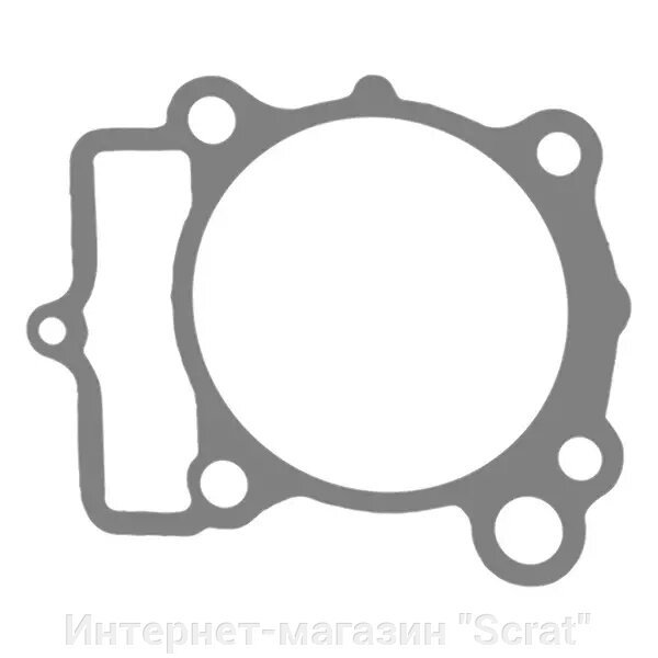 Kawasaki KX250F 04-08, Suzuki RMZ250 04-06 прокладка цилиндра 11061-0025 K1106-1 000K-079 от компании Интернет-магазин "Scrat" - фото 1