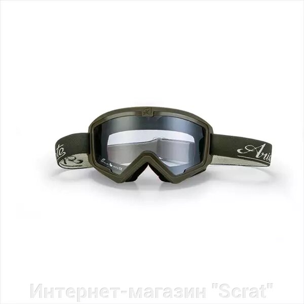 Кроссовые очки (маска) MUDMAX RACER - GREEN от компании Интернет-магазин "Scrat" - фото 1
