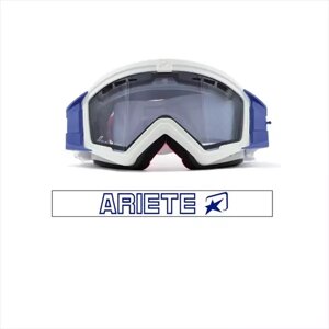 Кроссовые очки (маска) mudmax - WHITE / double BLUE ventilated LENS NO PINS