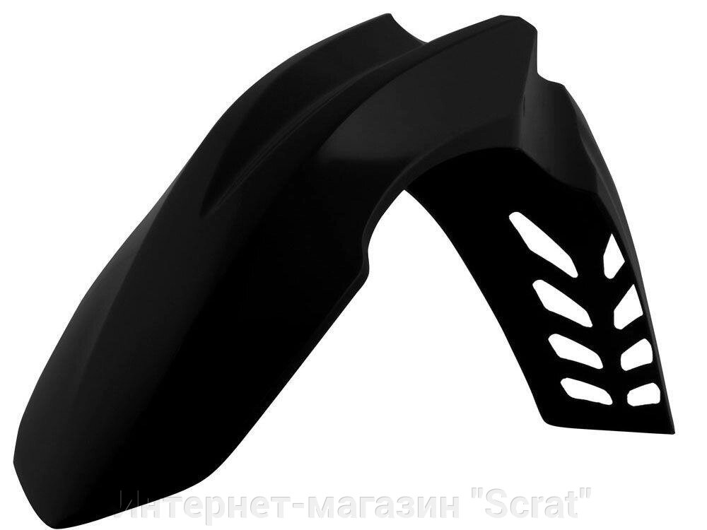 Крыло переднее CRF450R 09-12 # CRF250R 10-13 черное вентилируемое от компании Интернет-магазин "Scrat" - фото 1