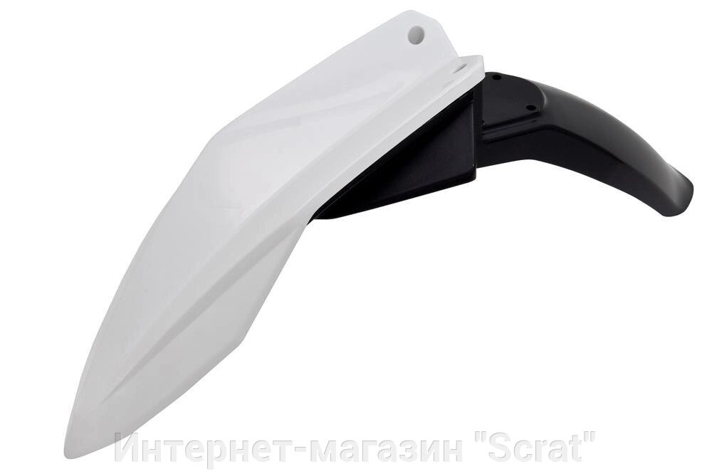 Крыло переднее Husqvarna TC/TE449-511 11-13 бело-черное от компании Интернет-магазин "Scrat" - фото 1