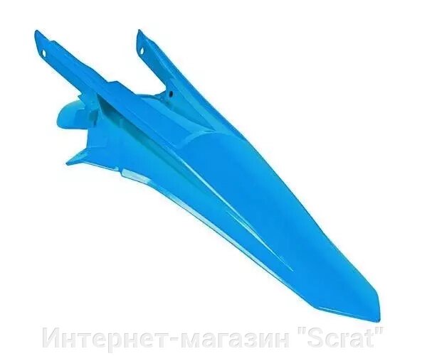 Крыло заднее EXC/EXCF/XC-W125-500 17-19 винтаж светло-голубое от компании Интернет-магазин "Scrat" - фото 1