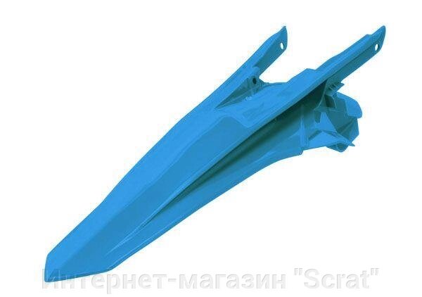 Крыло заднее SX125-150/SXF250-450 16-18 # SX250/XC/XC-F250-450 # 17-18 винтаж светло-голубое от компании Интернет-магазин "Scrat" - фото 1