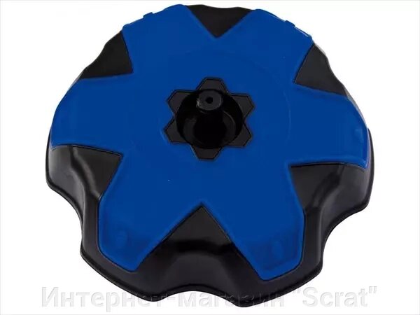 Крышка топливного бака YZF250-450 98-13 # YZ125-250 98-23 # YZX125-250 16-23 черно-синяя от компании Интернет-магазин "Scrat" - фото 1