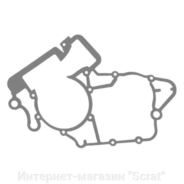 KTM 125 EXC 00-05 EXE 00-01 SX 98-15 MXC 00-03 SXS 99-03 прокладка половинок кар 00KT-038 от компании Интернет-магазин "Scrat" - фото 1