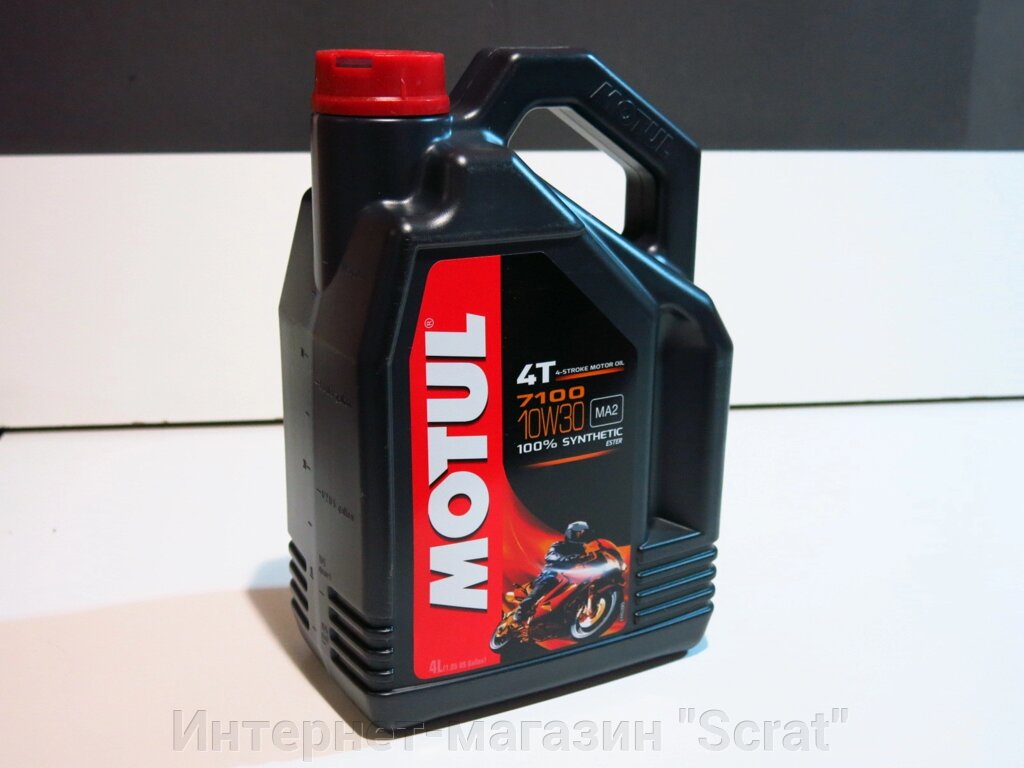 Моторное масло 7100 4T SAE 10W-30  4 L от компании Интернет-магазин "Scrat" - фото 1