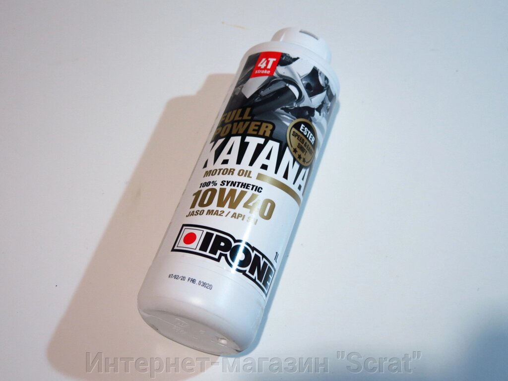 Моторное масло Ipone Katana 10w-40 1L от компании Интернет-магазин "Scrat" - фото 1