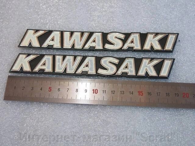 Накладки на бак Kawasaki от компании Интернет-магазин "Scrat" - фото 1