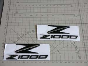 Наклейки Kawasaki Z1000 Z1000SX чёрные