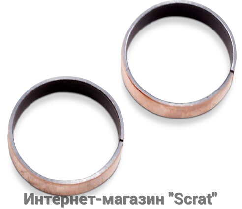 Направляющая втулка пера вилки RaceTech Super Slick Outer Bushing FMBO43152P 43x15x2 мм. (2шт.) от компании Интернет-магазин "Scrat" - фото 1