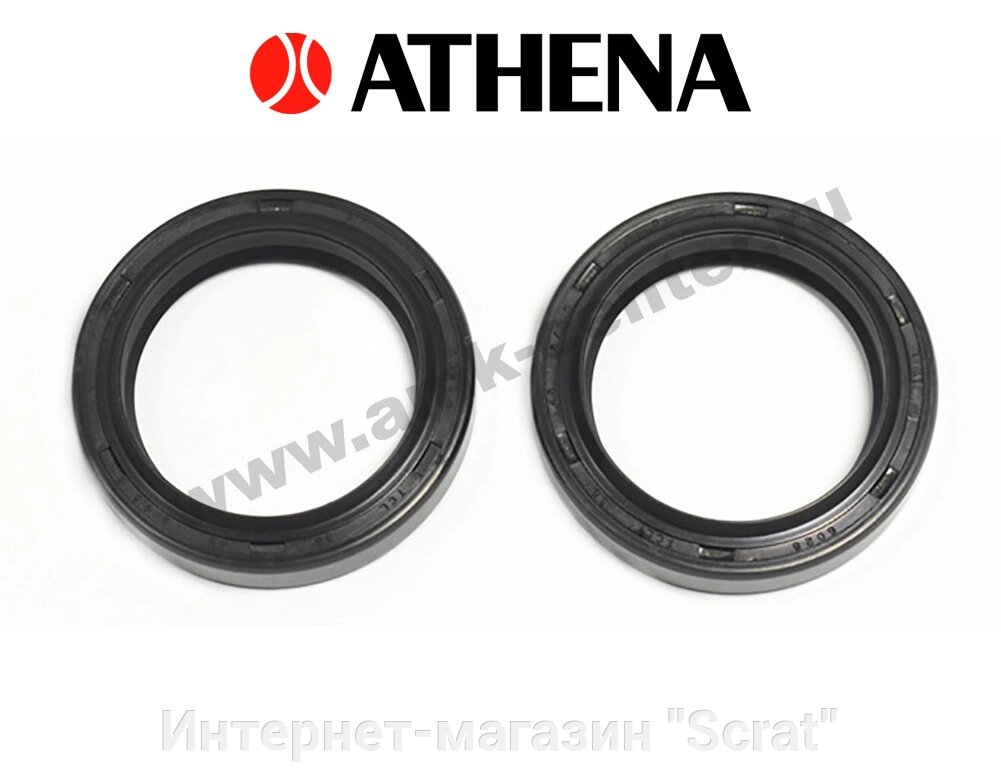 P40FORK455035 Комплект сальников вилки MGR-RSD2 36x48x8/9,5 Athena (ARI. 046) от компании Интернет-магазин "Scrat" - фото 1