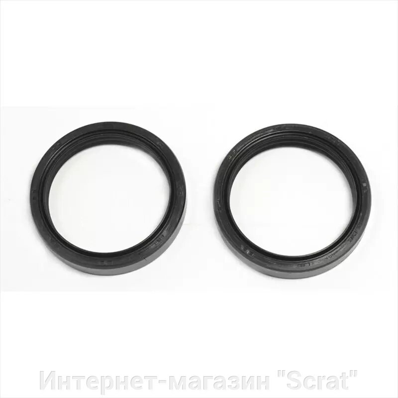 P40FORK455073 Комплект сальников вилки NOK MGR-RSD 49x60x10 Athena от компании Интернет-магазин "Scrat" - фото 1