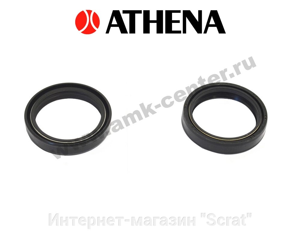 P40FORK455116 Комплект сальников вилки NOK MGR-RSA 46x58,1x10,5 Athena от компании Интернет-магазин "Scrat" - фото 1