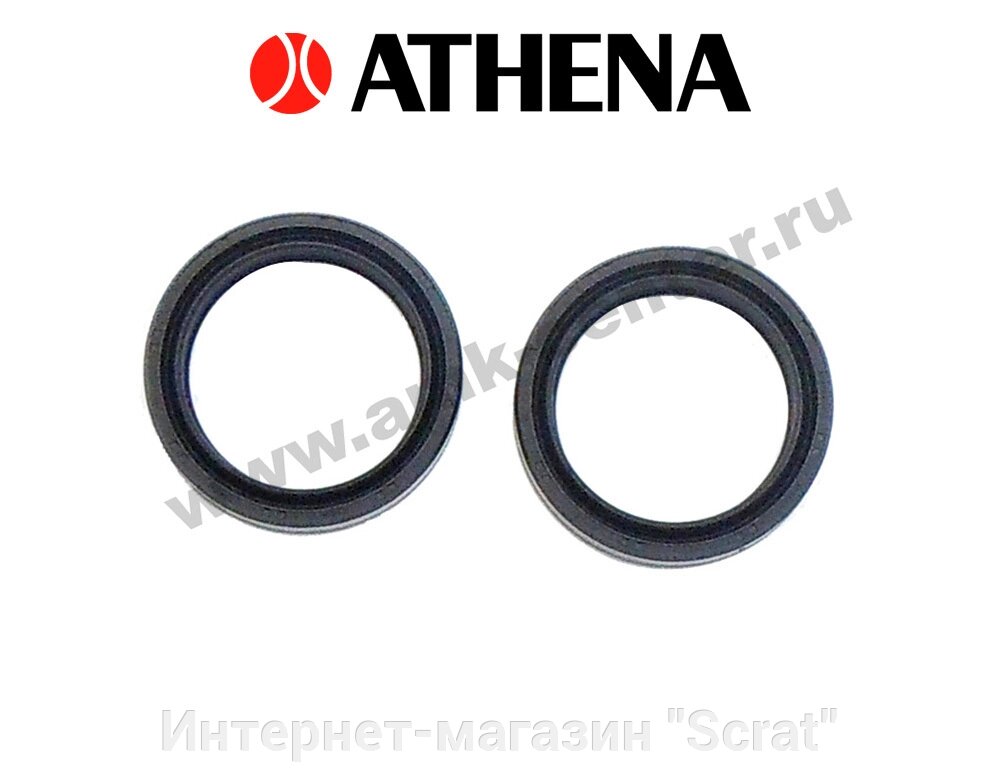 P40FORK455129 Комплект сальников вилки NOK MGR-RSD 48x61x11 Athena (ARI. 134) от компании Интернет-магазин "Scrat" - фото 1